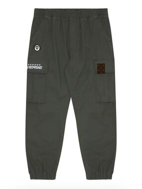 Aape by A Bathing Ape - Men's Olive Cargo Jogger Pants